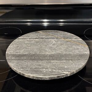 Gray-green Marble Lazy Susan